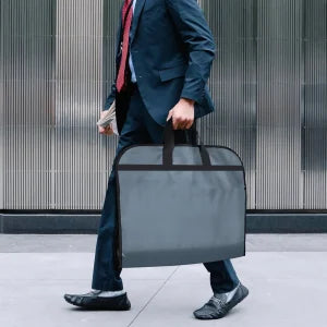 Blazer Cover Garment Bag – Zippered Non-Woven Suit & Coat Cover for Travel!