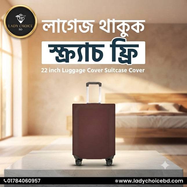 Luggage Cover – Dustproof Stretch Suitcase Protector Case for Travel!