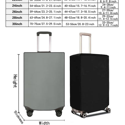 Luggage Cover – Dustproof Stretch Suitcase Protector Case for Travel!