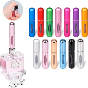 Refillable Travel Perfume Spray Bottle – Mini Atomizer Pump for Scent