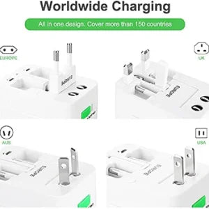 Universal Travel Adapter (US/UK/EU/AU any countries)
