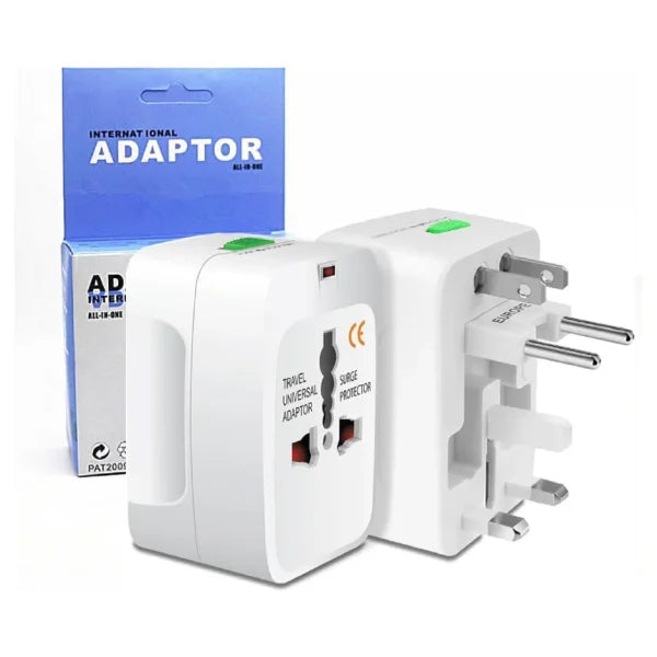 Universal Travel Adapter (US/UK/EU/AU any countries)